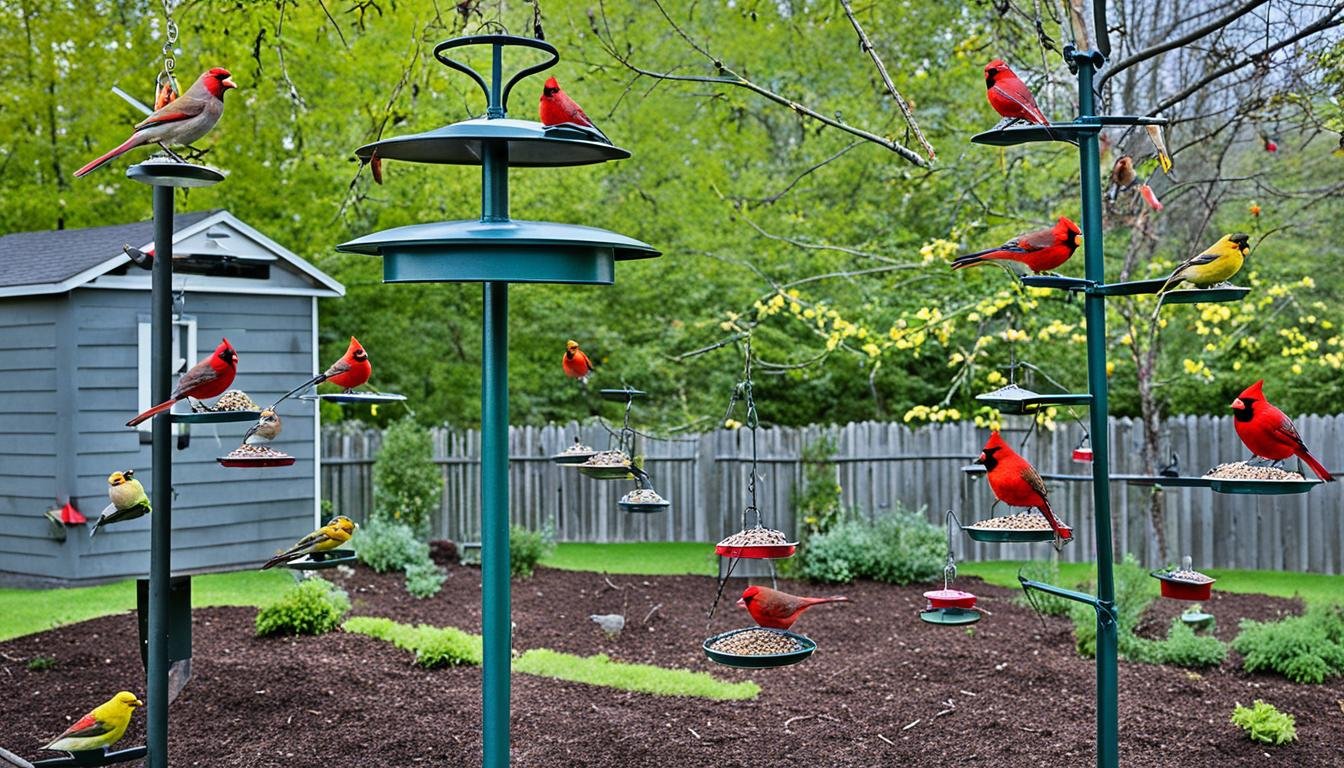 bird feeding station