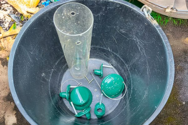 bleach solution soak