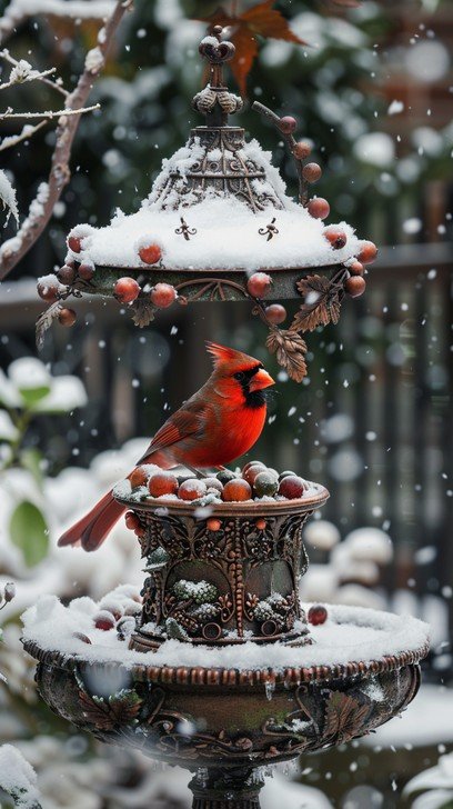 what to feed backyard birds in winter
